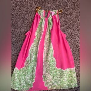Lilly Pulitzer 100% Silk Blouse